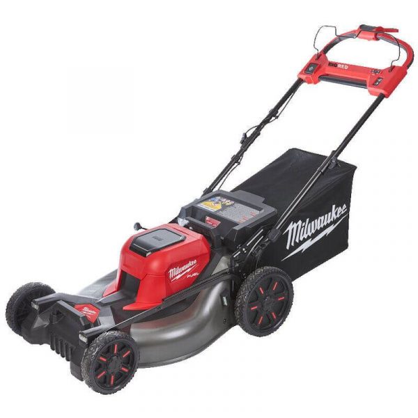 Milwaukee M18 F2LM53-122 Twin 18V Fuel 530mm Self-Propelled Lawn Mower with 2x 12.0Ah Batteries